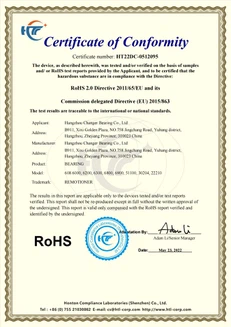 HT22DC-0512095 RoHS Changer Bearing BEARING00 HT22DC-0512095 RoHS Changer Bearing BEARING00